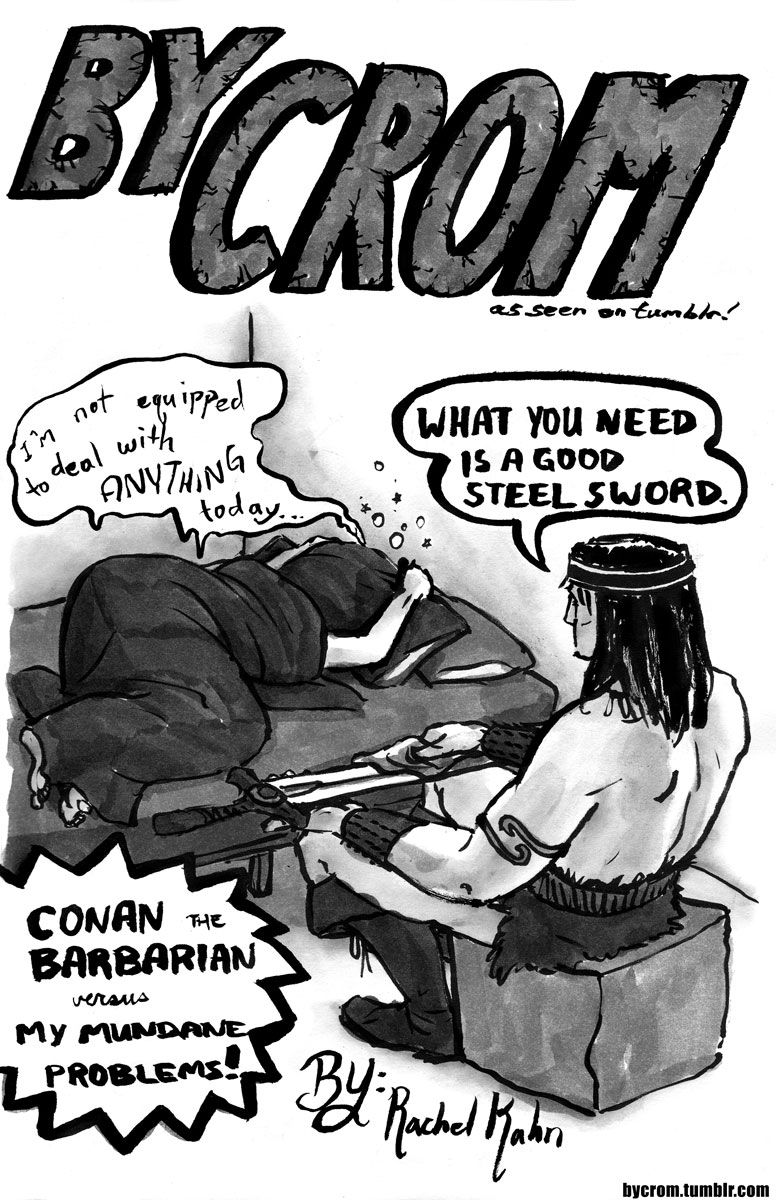 By Crom! The Zine Cover